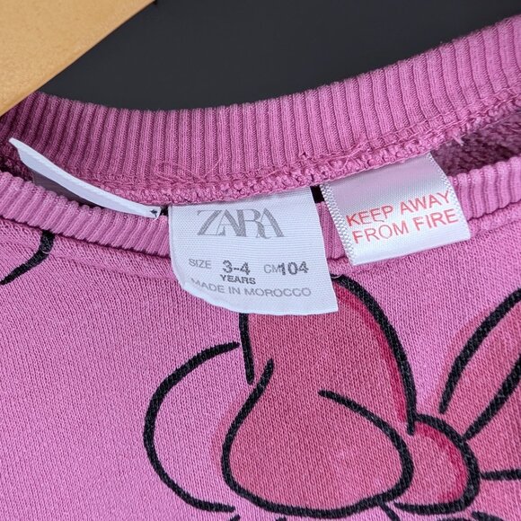 🧡 2 for 40 🧡 Zara Pink Minnie Mouse Outfit Set | Disney - Picture 8 of 8
